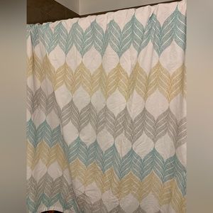 Crate & Barrel Shower Curtain